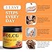 OLCG 100% Raw Batana Oil for Hair Growth - Pure Batana Oil Paste, Enhances Thickness & Shine, Reduces Breakage and Hair Loss, Nourishment For All Types - 4.06 fl oz（120ml）
