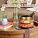 AKLOT HandMade Meditation Singing Bowl: Tibetan Sound Bowl Set with Pure Tone, Sound Bath Bowl with Cushion, Mallet, Carry Bag, Spiritual Gift for Chakra Clearing, Yoga, Prayer, Relaxation (5 Inch)
