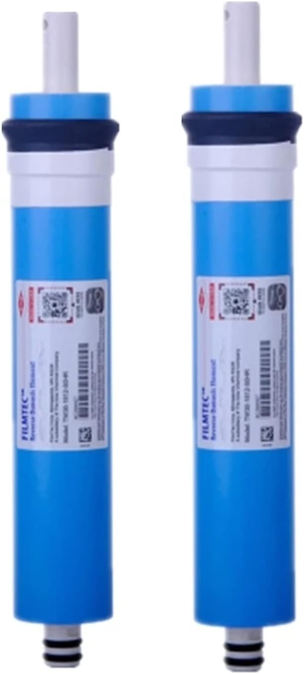 Reverse Osmosis Water Filter, 2pcs 50 GPD Reverse Osmosis Membrane TW30