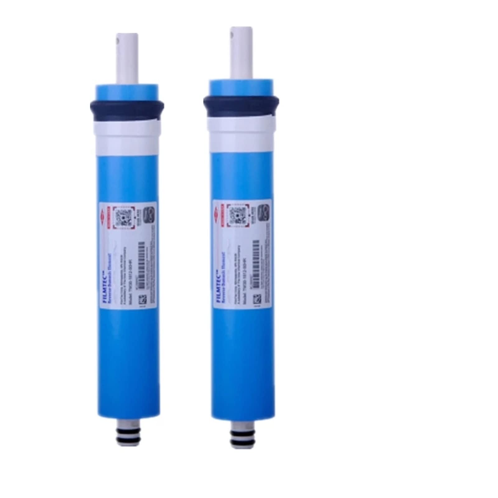 Water Filter Cartridge, 2pcs 50 GPD Reverse Osmosis Membrane TW30-1812-50 RO Membrane for Water Filters