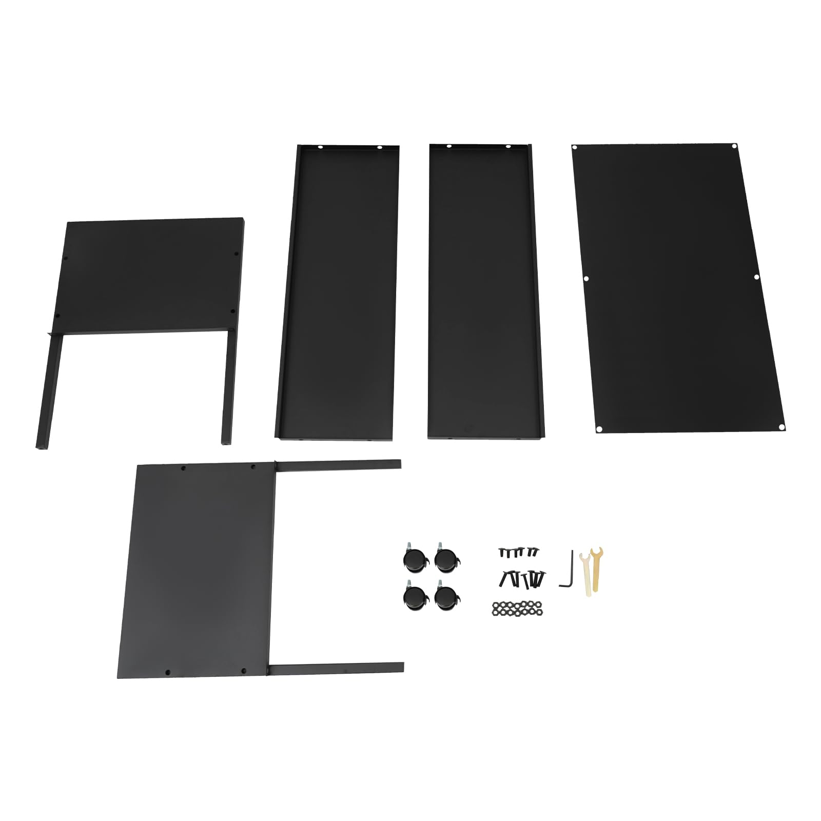 Carro para carpetas colgantes 100 Duo negro, con ruedas, para carpetas colgantes