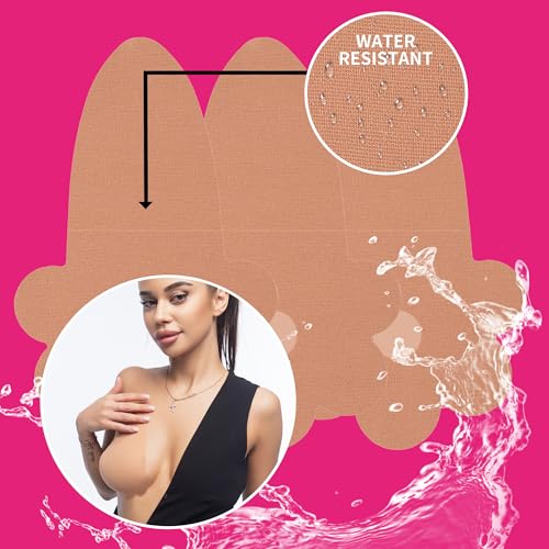 Boob Tape for Breast Lift Boobytape - 3 Pairs Sticky Body Tape for Push-up Breast Support Lift 5 pairs Nipple covers3