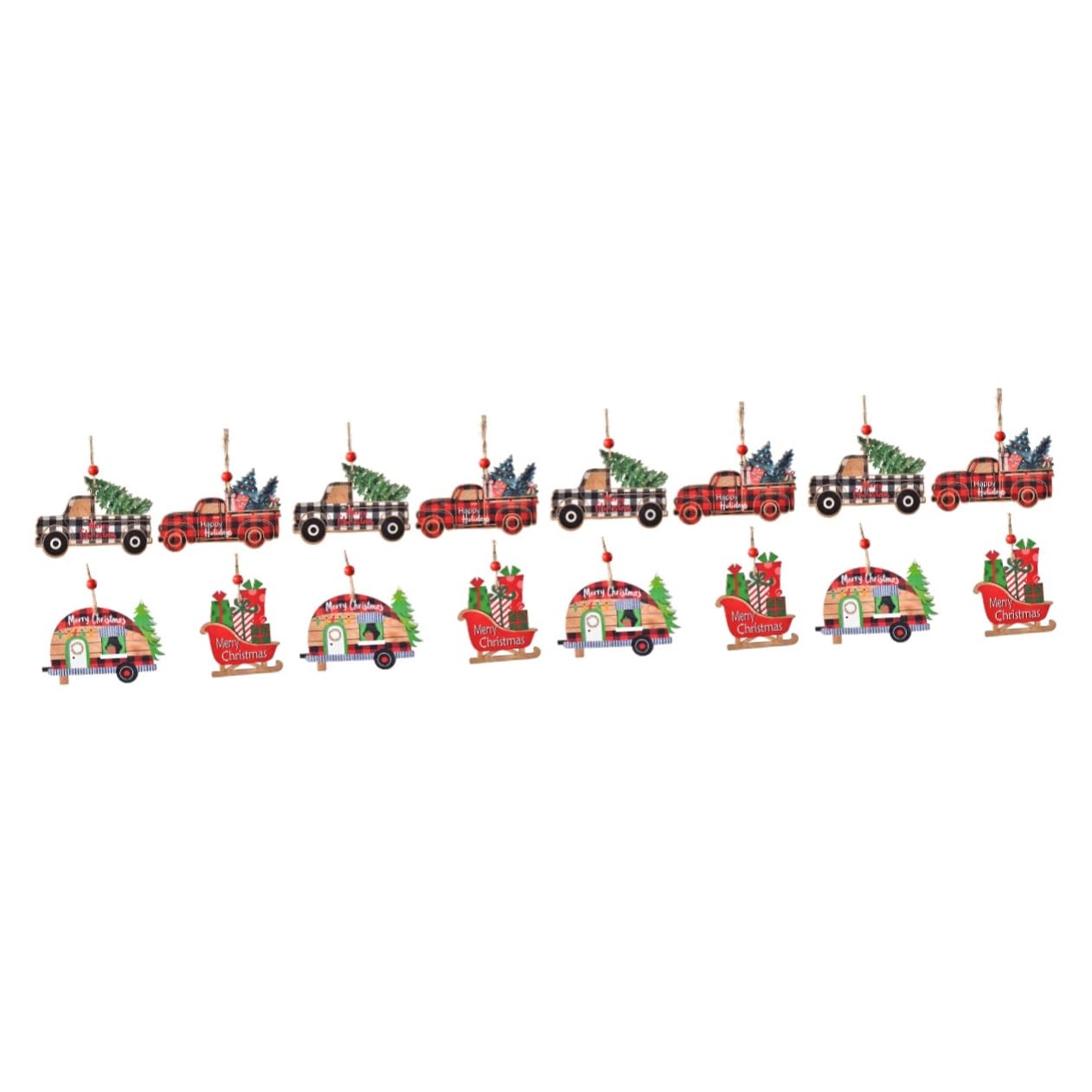 Adornos de Navidad Cabilock de madera tradicionales para compartir momentos entrañables