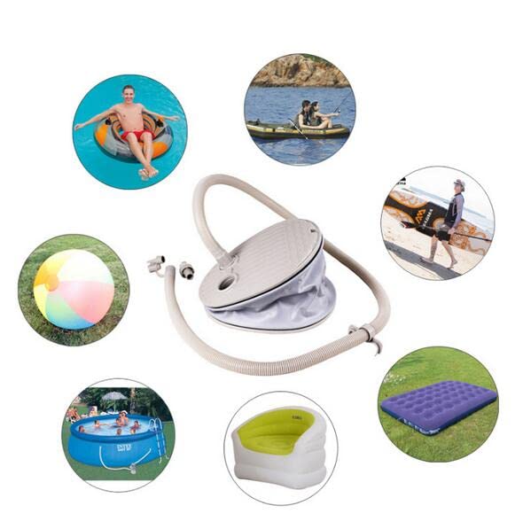 Jieotwice Pedal Type Foot air Pump Rubber Boat Kayak Pump Inflatable Pump