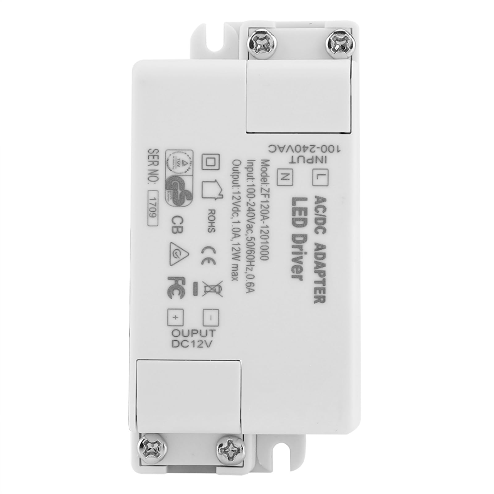 12W/24 W Opcjonalny Transformator Zasilacz Sterownika AC 100-240 V do DC 12V Elektryczny Kierowca LED Zasilnik LED, Kierowca LED, do LED Paspe Lights Użycie Domu (12W)