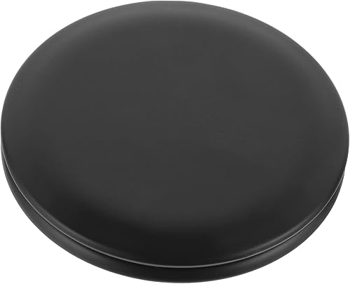 Miniatura 1 de Beavorty Espejo de tocador plegable Mini espejo de maquillaje X10 negro redondo de cristal mini espejo