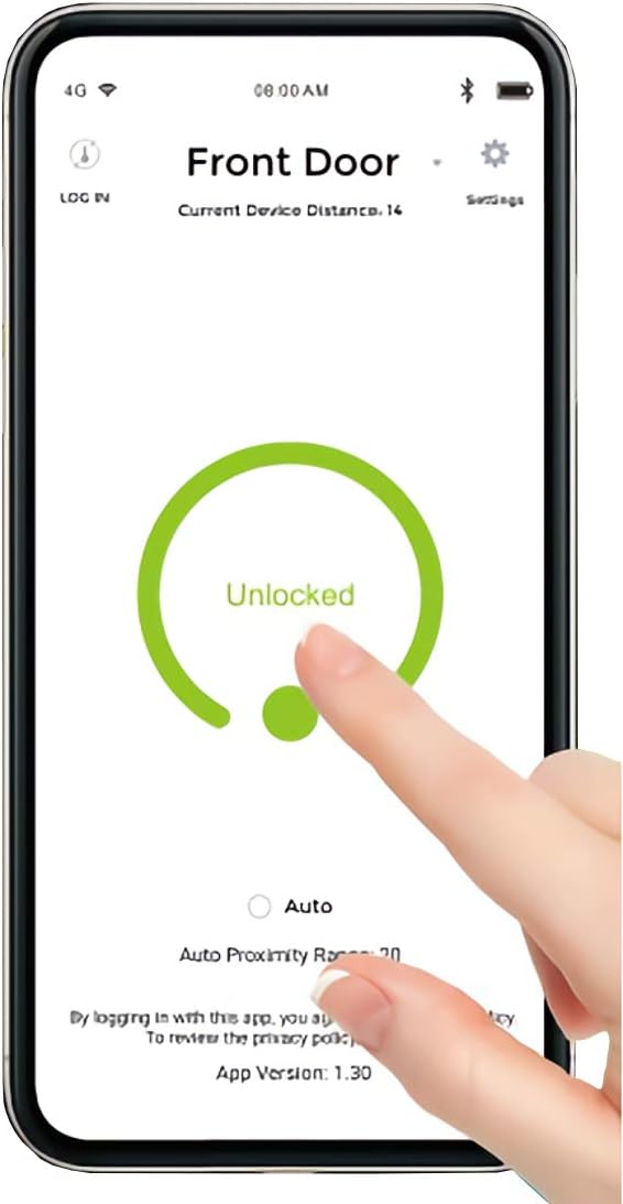 Seco-Larm PR-B1124-PQ ENFORCER Bluetooth Access Controller Proximity Card Reader, Streamlined, Fully App-based, User Customization and Monitoring, Tamper Alarm Output, Audit Trail, Easy Backup/Restore