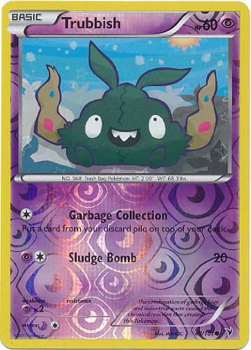 Preisvergleich Produktbild Pokemon - Trubbish (48) - BW - Noble Victories - Reverse Holofoil