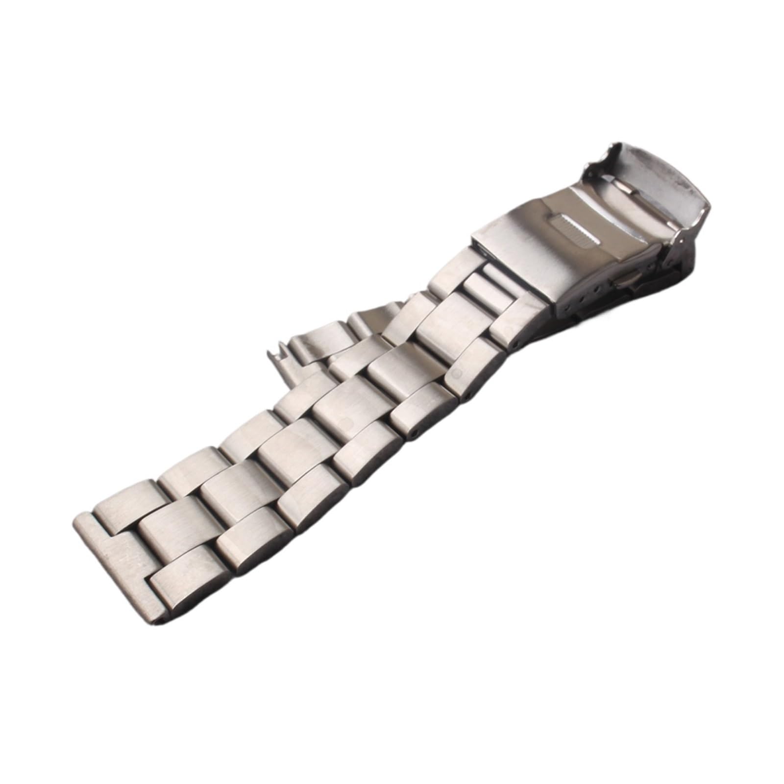INEOUT Bracelets De Montre Bracelet De Montre En Acier Inoxydable 20mm 22mm 24mm Liens Solides Extrémités Droites Avec Fermoir De Sécurité Bracelet Boucle Ceinture Bracelet Mat