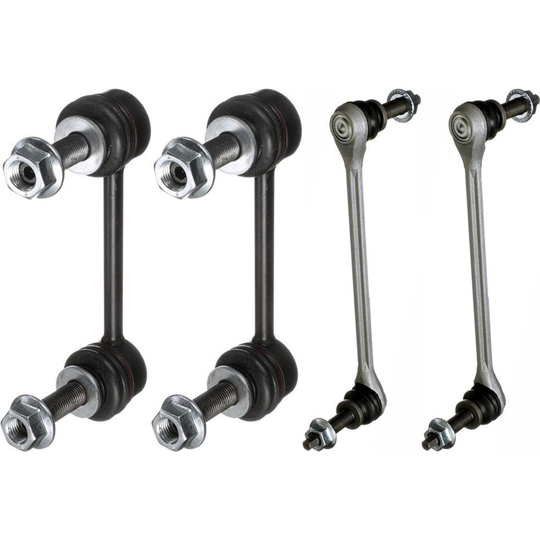 Front Rear Stabilizer Sway Bar Link 4 pcs for Ford Mustang 2.3L 2015 2016 2017, for Mustang 3.7L 2015 2016 2017, for Mustang 5.0L 2015 2016 2017