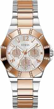 Guess Uomo Orologio da Polso Multifunzione Parker GW0627G1 Acciaio Inox Argento