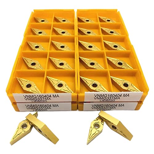 Fresa de metal para torno externo VNMG160404 MA UE6020 miniatura 1
