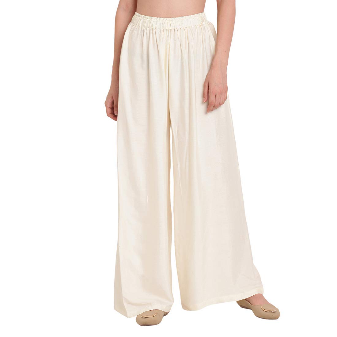 White Rayon palazzo-image-22