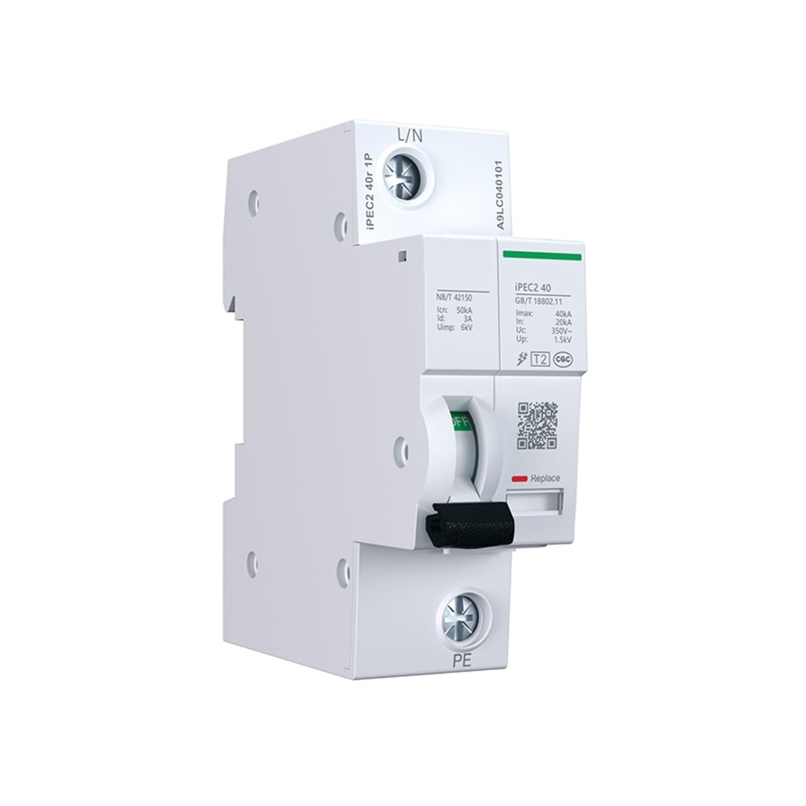 Parasurtenseur iPEC2 10r 1P élimine les risques de surtension domestique - 2