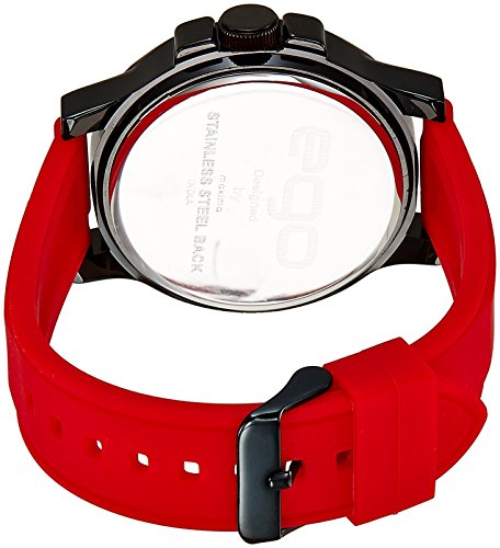 Image of Ego by Maxima Analog Black Dial Men's Watch - E-01180PAGB