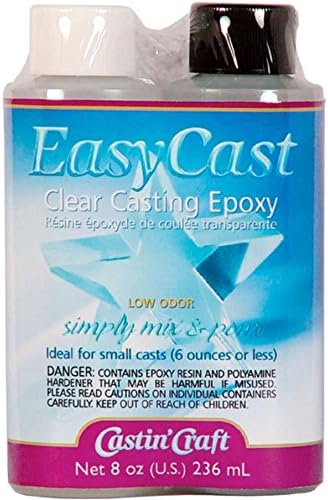 Castin Craft Easycast Clear Casting Epoxy 8 Ounces TEJ