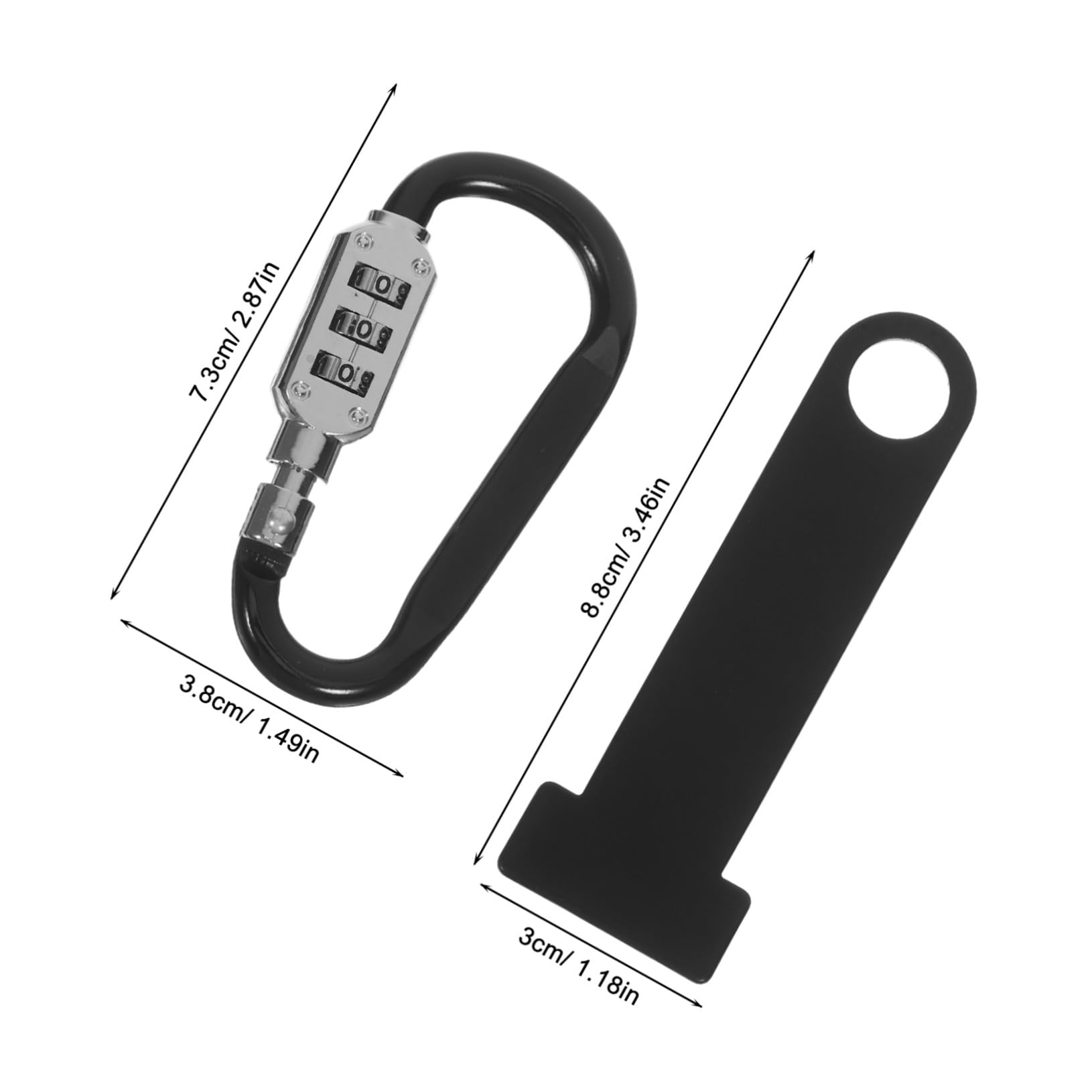 Universelles Motorrad Helmschloss aus Eisen mit Helm D-ring Metallhelmschloss zur Helmbefestigung Diebstahlsicheres Motorradschloss für Motorbike und Parkplatz