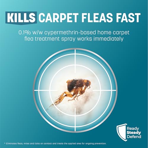 Carpet Flea Killer Spray - 1L - Effective Flea Spray for The Home, Powerful Flea Treatment for House Carpets, Household Treatment, Flea Killer for Home, Long-Lasting Flea Control, Up to 3 Months - Image 3
