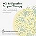 Master Supplements HCL-Stim - 30 Vegetable Capsules - Provides Digestive Support + Gas & Bloating Relief - Vegan, Gluten Free - 30 Servings