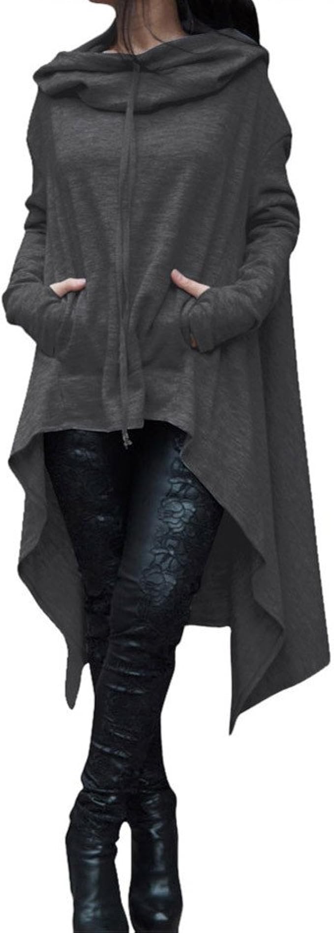 Amazon Co Jp Ruji ルジ レディース スウェットワンピース パーカー コート フード付き 秋服 無地 ゆったり かわいい スウェットワンピ 体型カバー 部屋着 大きめサイズ 体型カバー 長袖 秋 冬 春 Diy 工具 ガーデン