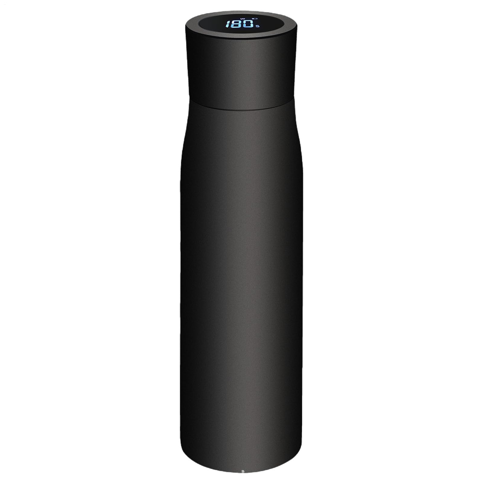 Botella De Agua Inteligente | Botella Térmica LED Con Pantalla De | Temperatura Y Despertador Inteligente - Fondo Antideslizante, Ancha, Aislamiento Al Vacio | Para Viajes, Exterior, Ciclismo,