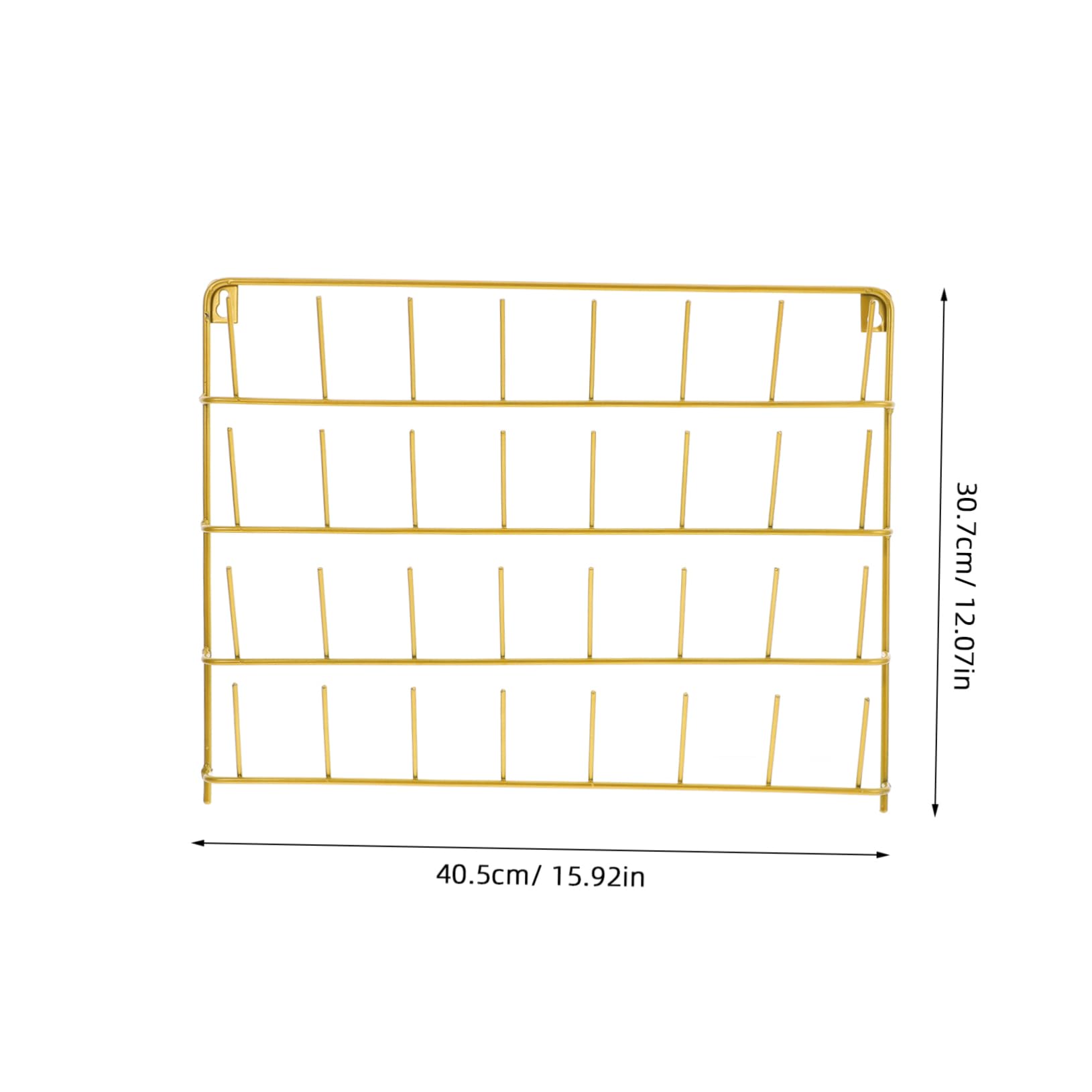 IWOWHERO Elegant Thread Spool Huggers Yarn Holder Stand for Wall-Mounted Sewing Supply