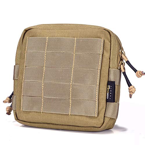 Reebow Gear Tactical Admin Pouch Edc Molle Military Bag Organizer Tan #TOP1