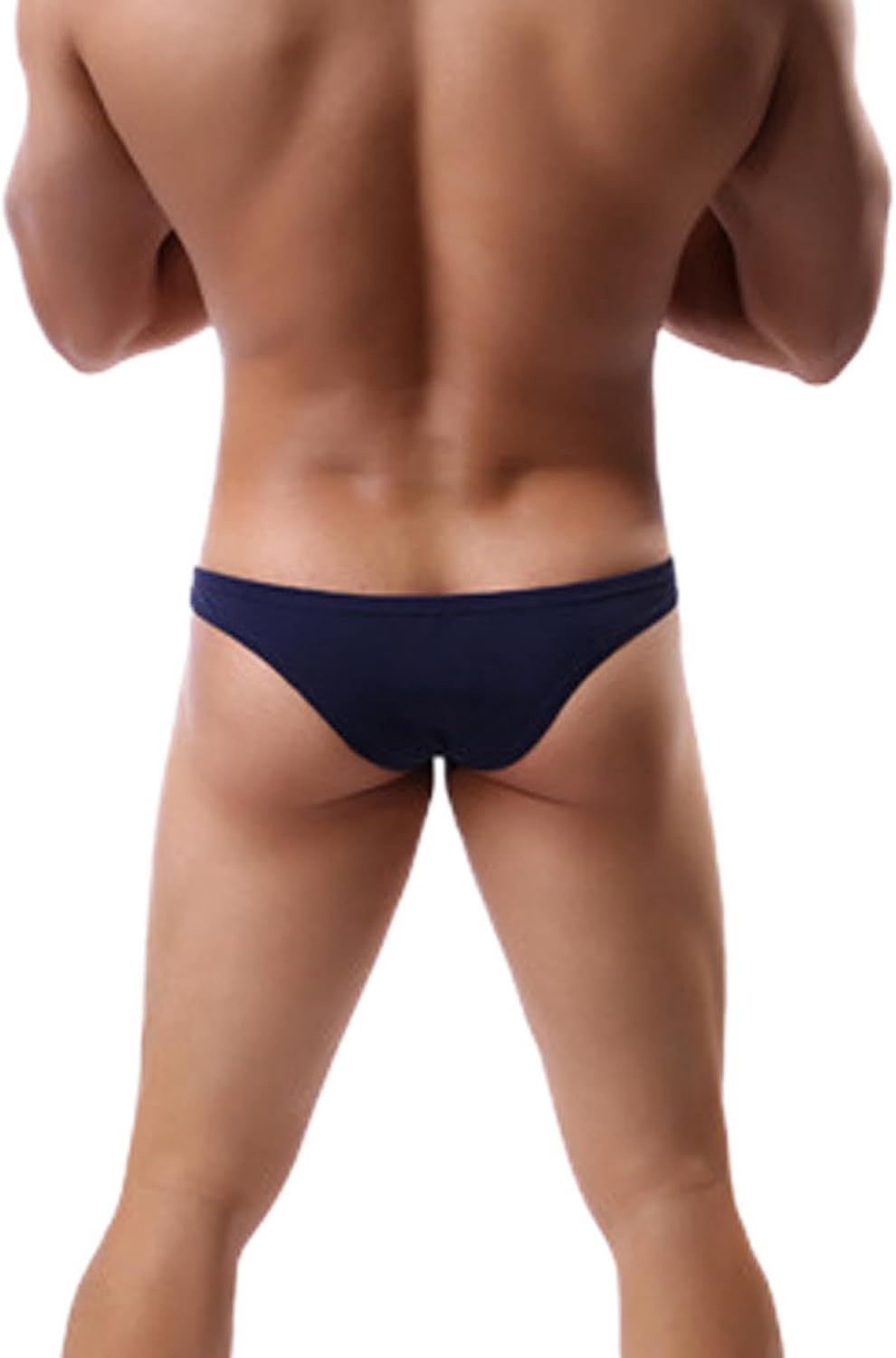 Boxers Briefs for Men Ice Silk Sexy Stretch Seamless Soft Bulge Light Comfortable Casual Loose Stretchy Casual Quick Dry Elegant Sports Elastic Blue