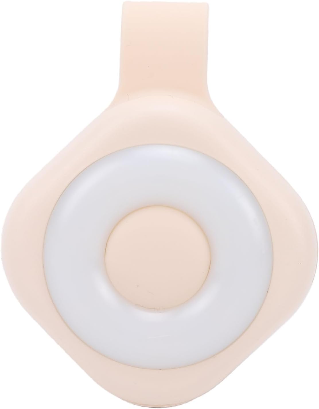 Dpofirs Multifunctional Magnetic Clamp/Holder Light | 6 Gears Brightness LED Badge Light Wearable for Nurses Camping Cycling (Skin Color)