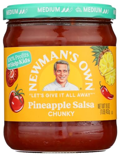 Newmans Own Salsa Pineapple (Pack of 3)