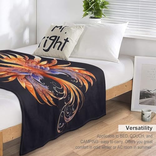Couverture Phénix 140×180cm douce et chaude pour lit ou canapé