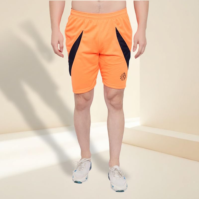 Image of DIA A DIA Men's Gym Shorts with Zipper Pockets Breathable Sports Shorts