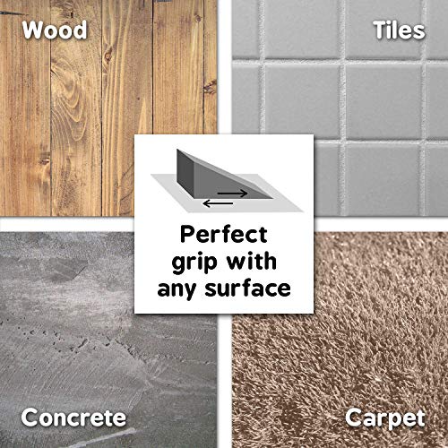 Xcel 12 Pack Heavy Duty Door Stops Original Version Strong Rubber Wedge Work Well On All Surface And Closers #TOP3