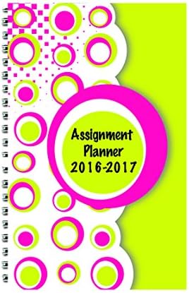 House of Doolittle 2016-2017 Weekly Academic Planner Assignment Book, Circles, 5 x 8" (HOD274RTG68-17)