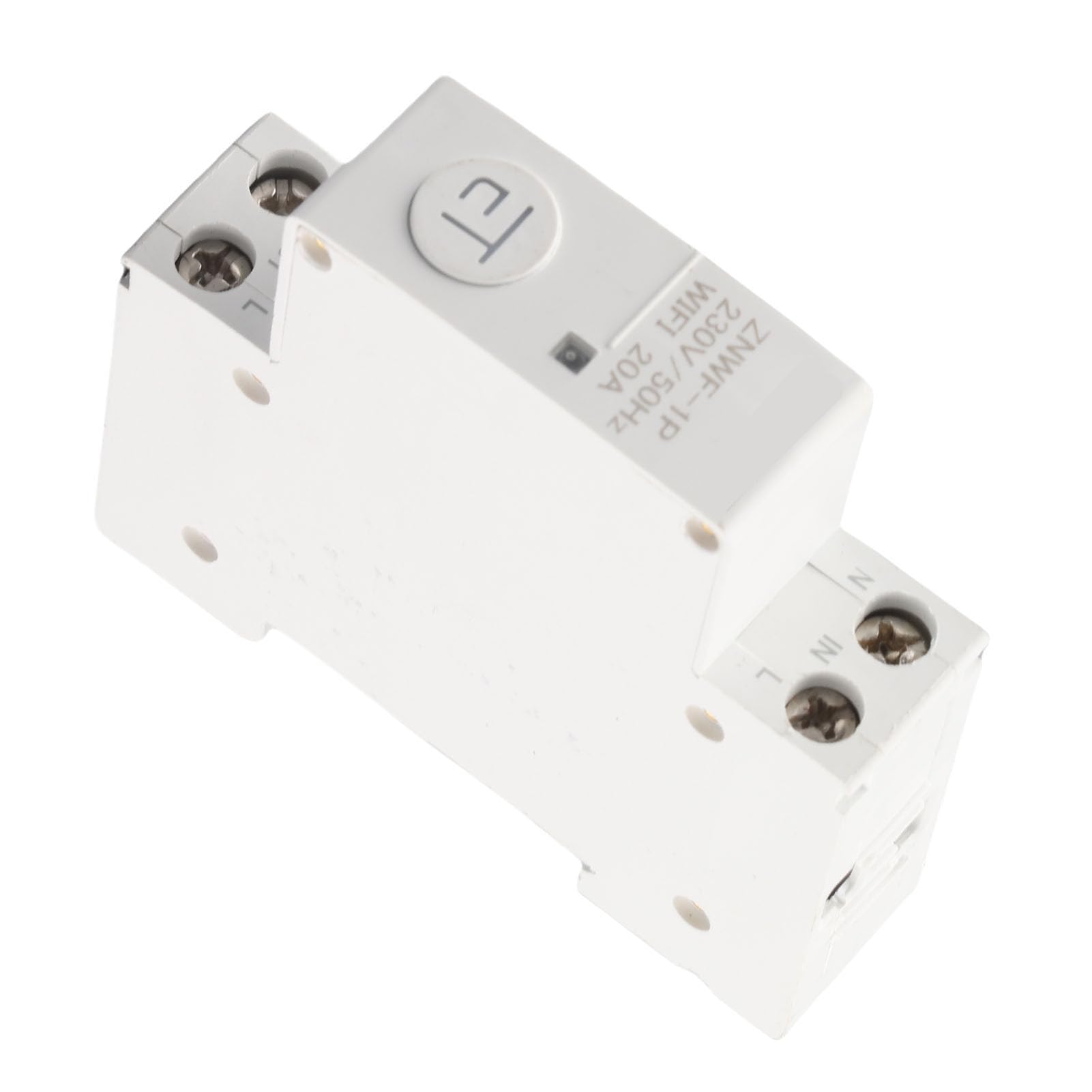 contactor,Disyuntor WIFI,Interruptor Remoto Inteligente,Disyuntor WIFI inteligente Chip de detección táctil Protección contra sobretensión Disyuntor estable de control remoto para(1P 20A)