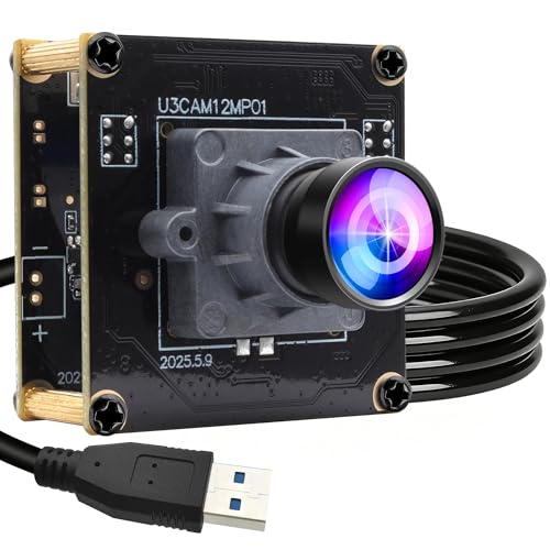 Amazon.co.jp: ELP 高速230FPS USB3.0 Webカメラモジュール広角100°(H