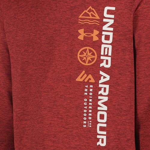 Image of Under Armour Boys' Long Sleeve Hooded Performance Tee, Outdoor Collection