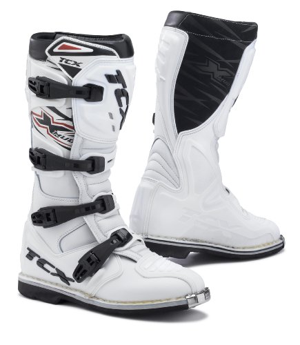 Amazon.co.jp: TCX(ティーシーエックス)バイクブーツ ホワイト (US 9