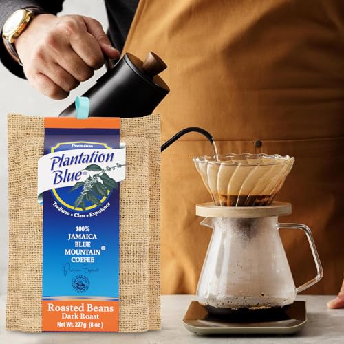 Café Jamaica Blue Mountain Molido y en Grano Tostado Oscuro miniatura 7