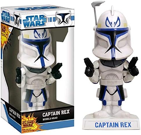 Bobble Head Figure - Star Wars - Captain Rex Wacky Wobbler