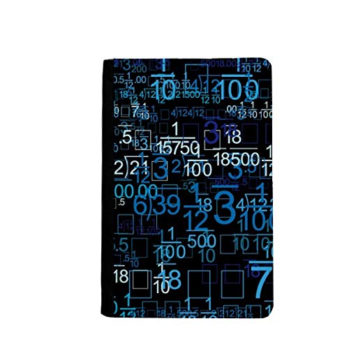Étui portefeuille passeport numérique et cartes illustration science Décimal