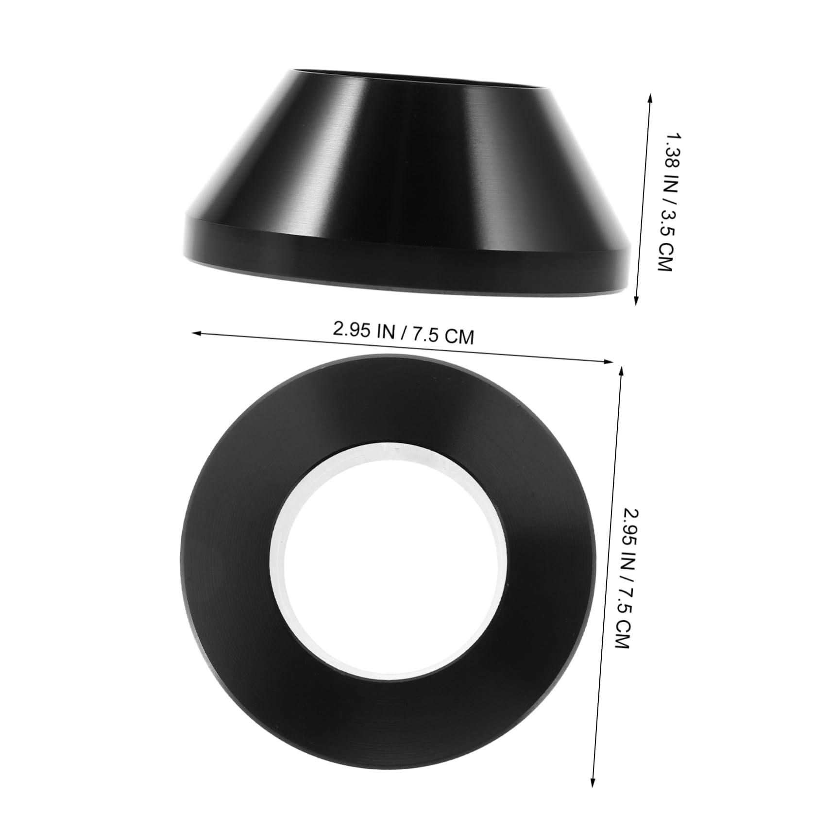 SOLUSTRE 3pièces Manual Tire Changer Cone Aluminium Pour Équilibrage De Roues Outil De Centrage Pour Changer Les Pneus De Camions