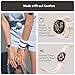 AcclaFit Smartwatch Damen Herren, 1.38 Zoll HD-Display Smart Watch mit Bluetooth Anrufe, Fitness Tracker mit Herzfrequenz SpO2 Schlafmonitor Schrittzähler, IP68 Wasserdicht Fitnessuhr für Android iOS