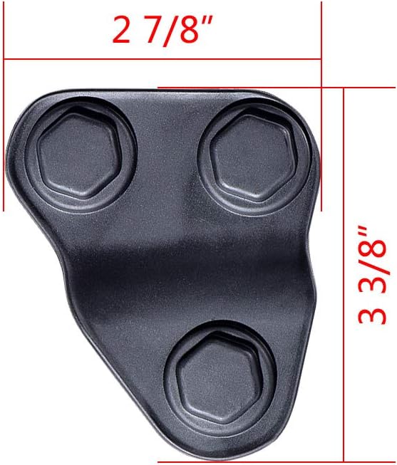 AstraDepot Pair Add-on Rear Door Extra Side Storage Cup Holder + Door Screw Protector Cover Trim Hide Bolt Compatible with 2018 2019 2020 2021 Jeep Wrangler JL JLU,Black