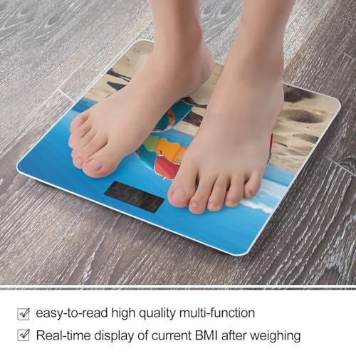 Báscula Digital de Baño con Diseño Colorido y Vidrio Templado miniatura 5