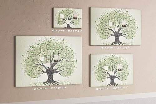 Tableau mémo en liège avec motif Arbre pour planification et notes - 6