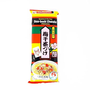 Umeboshi Chazuke Rice Soup Seasoning Pickled  - 1.16oz by Nagatanien.