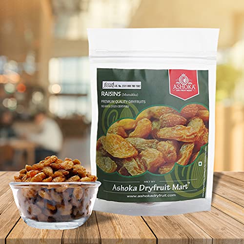 Image of Ashoka Dry Fruits Natural Munakka Dry Fruit with Big Size Dry Fruits Abjosh Regular Munakka Raisins, 500Gm
