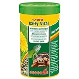 sera Raffy Vital Nature 250 ml (47 g) - Schmackhafte Kräutervielfalt für herbivore Reptilien, Landschildkröten Futter