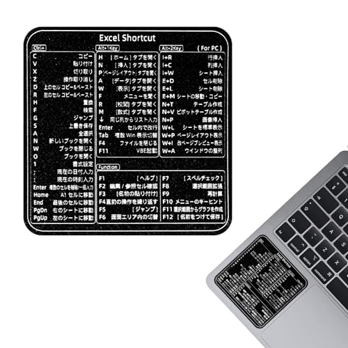 Charming Club �y3��ޓ��{��Ή��z�V���[�g�J�b�g�L�[ �V�[�� for Windows/Excel/Mac�Ή� �����\�X�e�b�J�[ �p�\�R�� �V�X�e������ ��ƌ����A�b�v ���S�Ҍ��� (�u���b�N�i���n�j, for Excel)